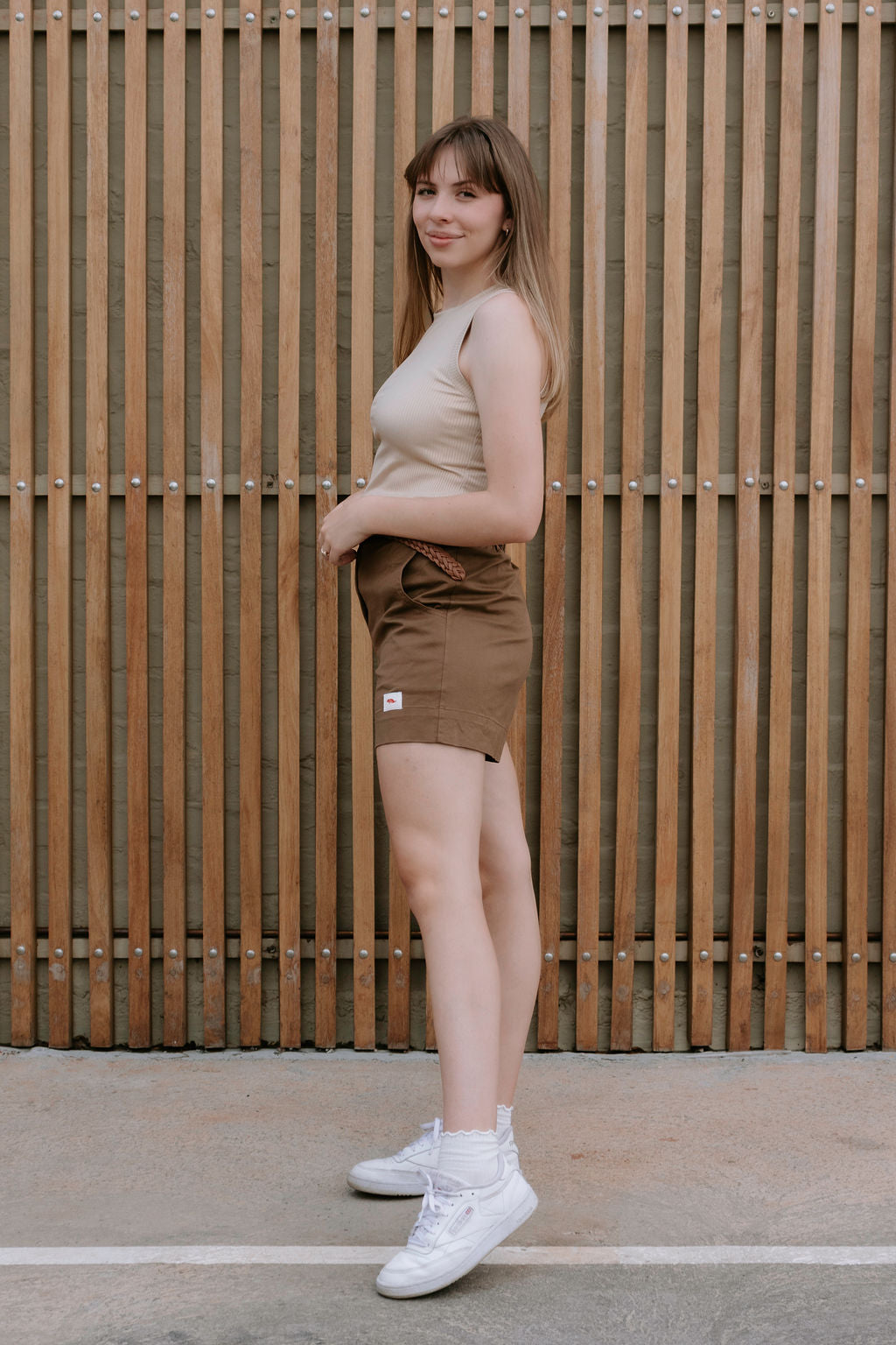 Safari shorts - brown