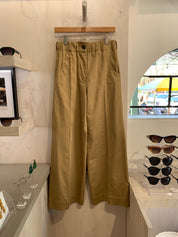 Wide leg pants - beige